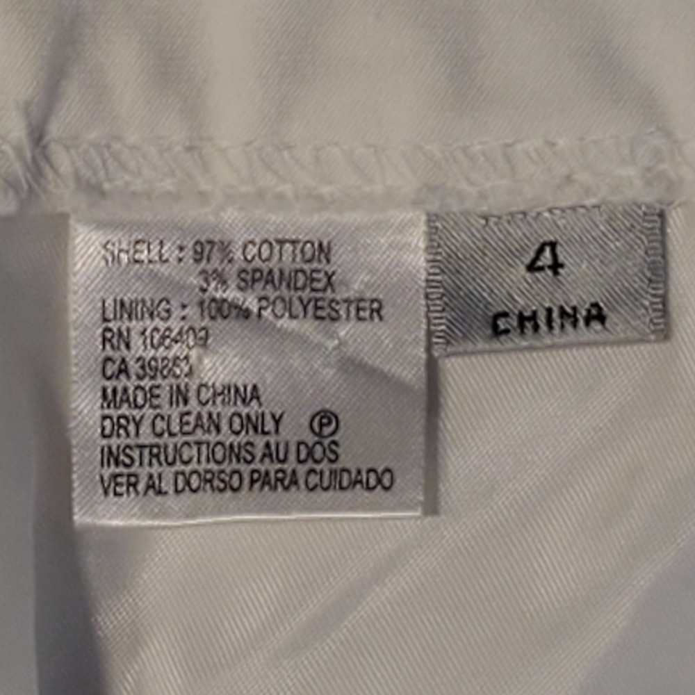 Fully lined white jeans - Picture 10 of 13